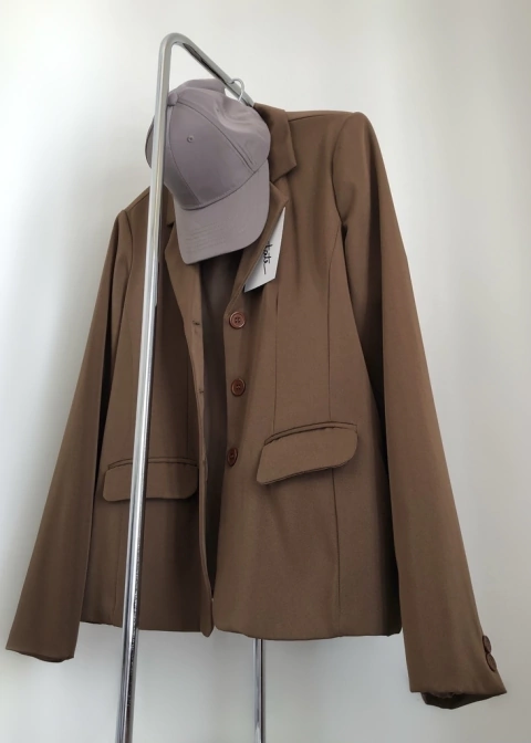 Basic Blazer (Chocolate)
