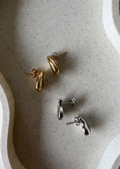 Aros Trendy Gota (dorado / plateado) - comprar online