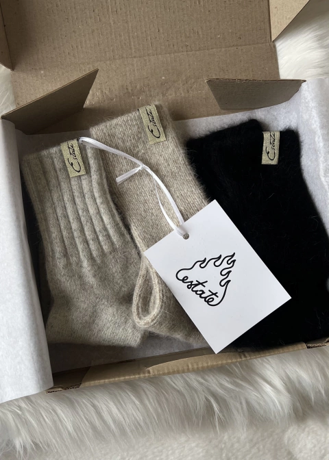 Socks Visón Soft - medias de lana