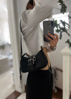 Camisa Crop Seda - comprar online