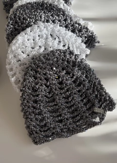 MESH HAT CROCHET SEDA (punto abanico) - Estate Atenta