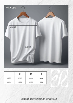 Pack Duo Oversized Larga (dos remeras) - comprar online