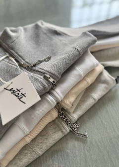 Ribbed Doble Zip - comprar online