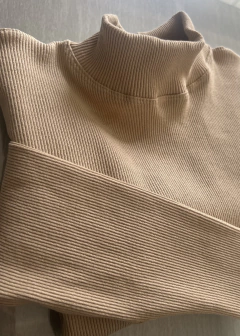 Camiseta 1/2 Polera Crop - Punto Morley en internet