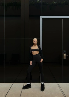 Campera Sporty Crop - tienda online