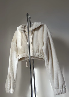 Campera Hoodie Crop Skin - tienda online