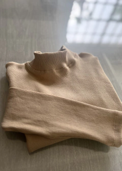 Camiseta 1/2 Polera Crop - Punto Morley - Estate Atenta