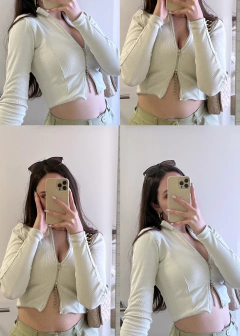 Ribbed Doble Zip - comprar online