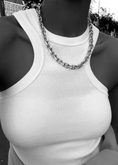 Musculosa Susu Top - (ribbed punto morley) - tienda online