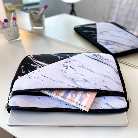 Funda de notebook - Mármol