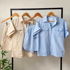 Imagem do Conjunto linho camisa e short