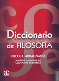 DICCIONARIO DE FILOSOFIA.ABBAGNANO, NICOLA
