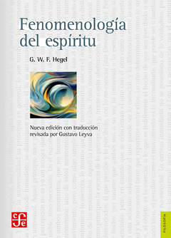 FENOMENOLOGIA DEL ESPIRITU.HEGEL, G.W.F