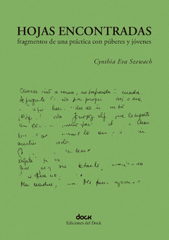 HOJAS ENCONTRADAS.SZEWACH, CYNTHIA EVA