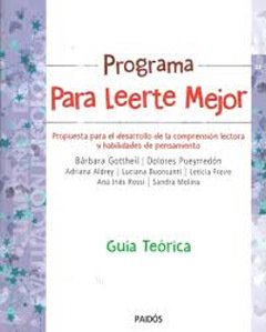 PROGRAMA PARA LEERTE MEJOR (GUIA TEORICA).GOTTHEIL, BARBARA