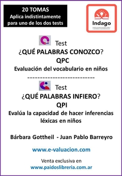 Tests QPC y/o QPI-Barbara Gottheil.Juan P. Barreyro 20 TOMAS