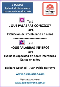 Tests QPC y/o QPI-Barbara Gottheil.Juan P. Barreyro 5 TOMAS
