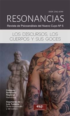 RESONANCIAS N 5 LOS DISCURSOS, LOS CUERPOS Y SUS GOCES.REVISTA DE PSICOANALISIS DEL N