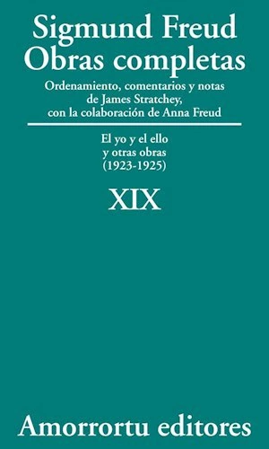 S.FREUD XIX OBRAS COMPLETAS.FREUD, SIGMUND