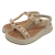 Sandalias Chocolate CH4 Mujer Moda - Voce by Piccadilly