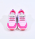 Zapatillas Footy Arcoíris Luz Led Al Pisar Niña Voce B