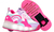 Zapatillas Footy Con Rueda Luz Led Usb Para Niña Voce - comprar online