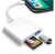 Lector Tarjetas Lightning Sd Micro Sd y Usb Para iPhone iPad - comprar online