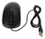 Imagen de Mouse Optico Usb Ergonomico Portatil Pc Cableado Negro