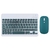 Kit Teclado Mini Y Mouse Inalambrico Ultra Fino y Ligero - TecnoEshop CBA