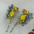 AROS COLIBRÍ GEMA - AMARILLO