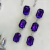 AROS TRIPLE GEMA - VIOLETA - comprar online