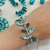 PULSERA ESPIGA DE GEMAS - AQUA
