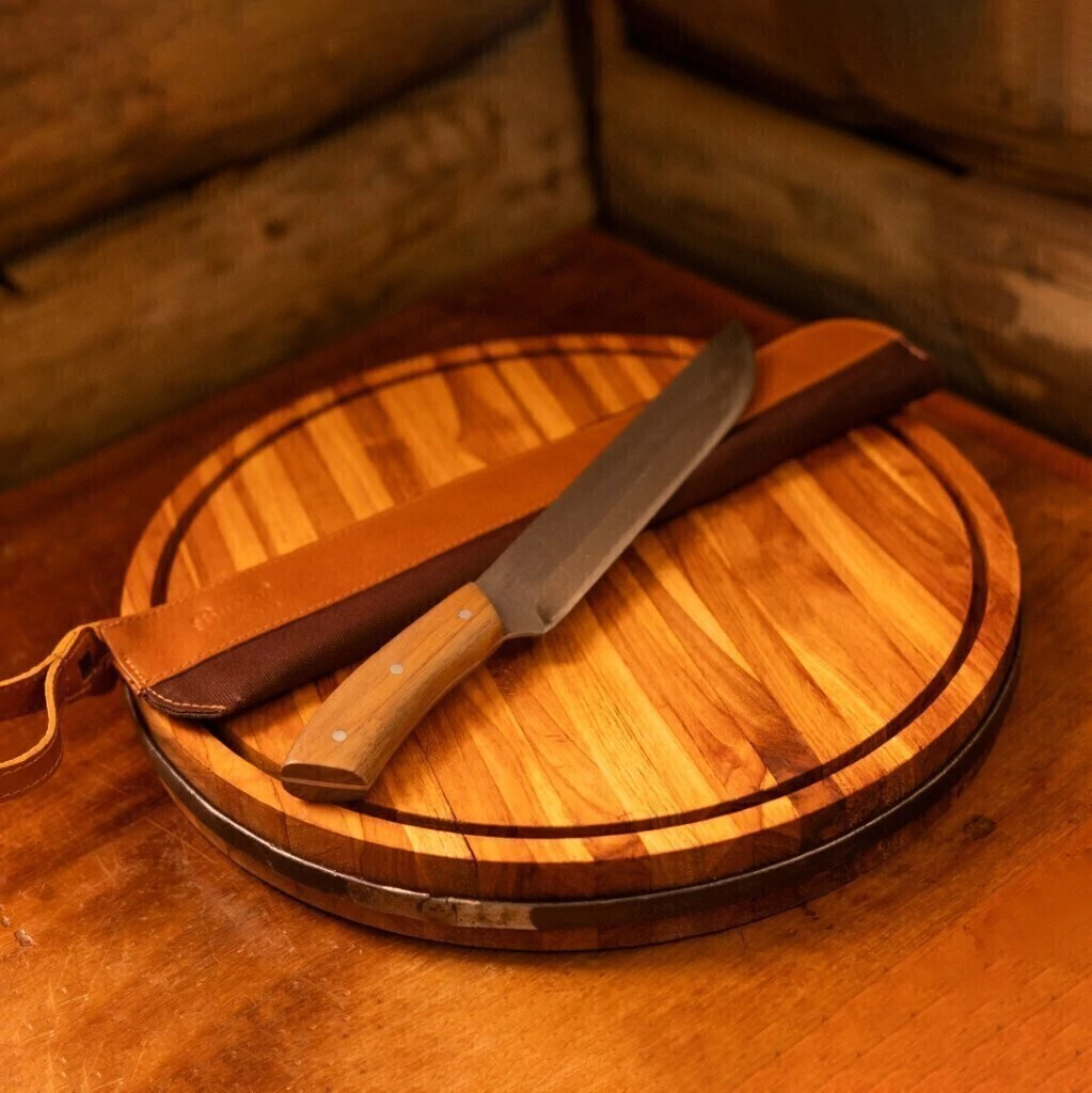 Faca Burza Churrasco Reta Modelo 06