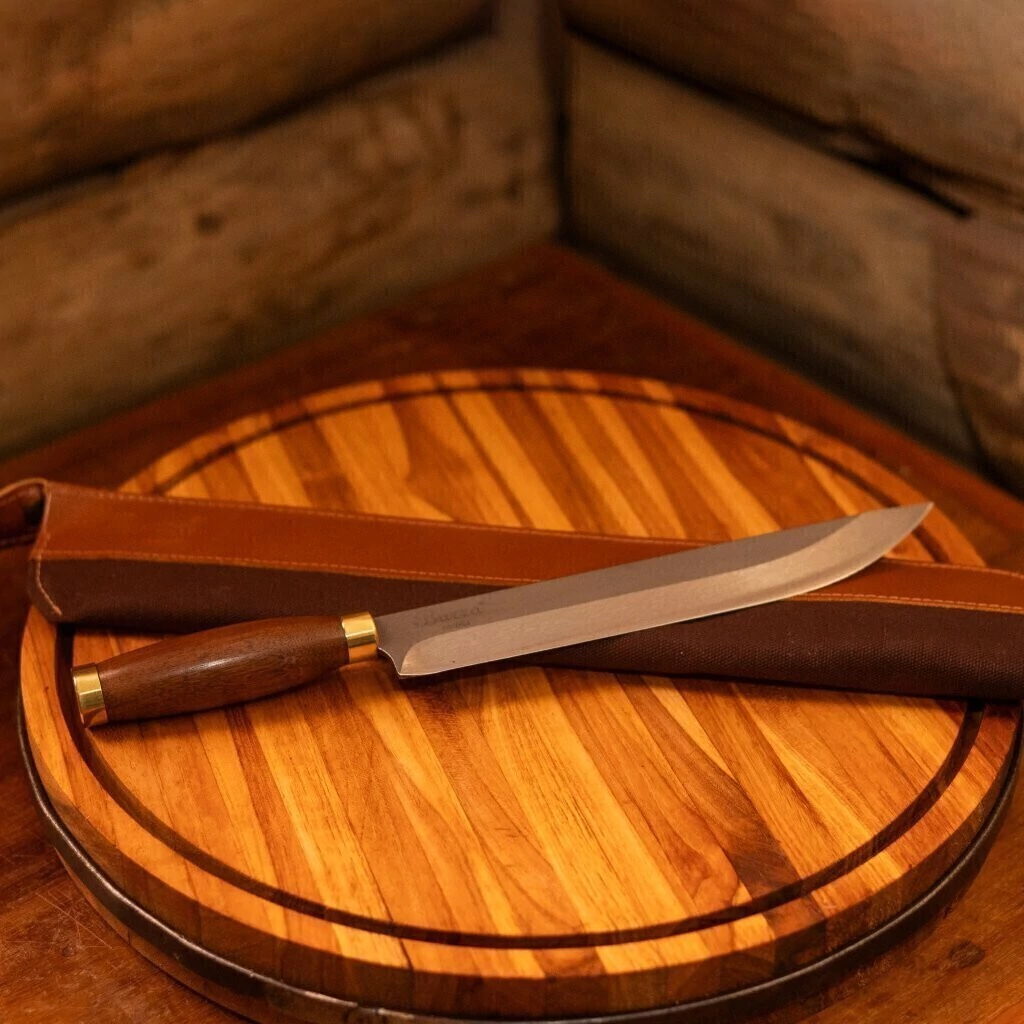 Faca Burza Churrasco Reta Modelo 06N