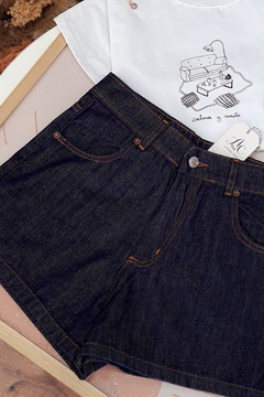 Short Denim Azul T.34