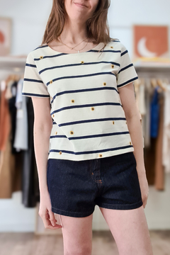 Remera Vincent m/c 100% algodón - Amanda Cruz