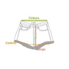 Imagen de Short denim Chelsea T.34