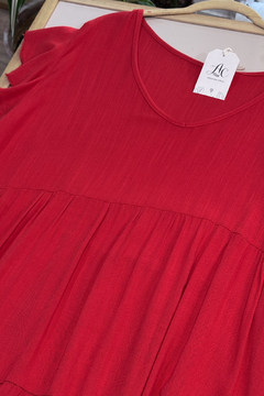 Vestido Clover rojo T.6