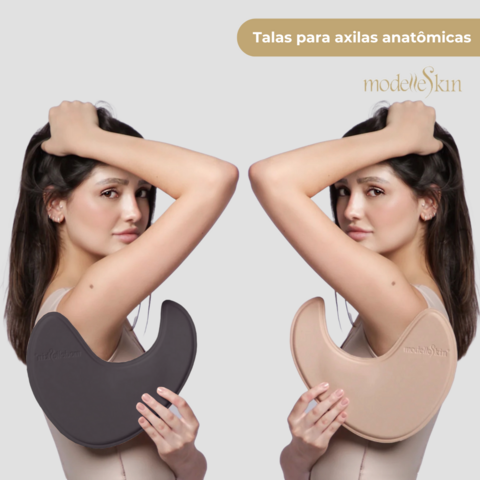 Talas De Axilas Lipoaspiração Anatômicas Modelleskin 01 Par