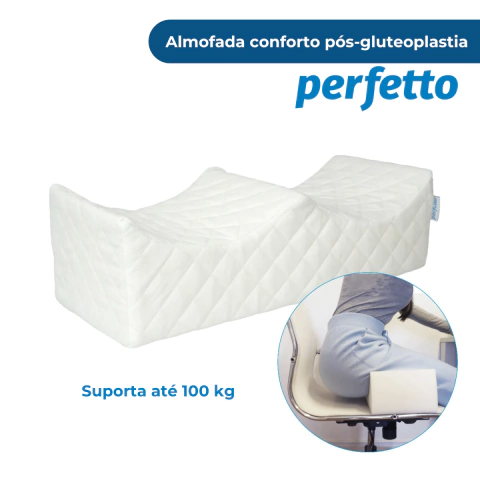 Almofada Apoio de Glúteos Pós-Gluteoplastia Perfetto - comprar online