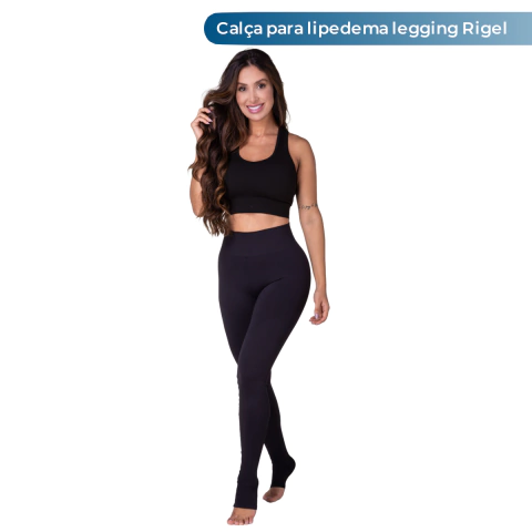 Calça Para Lipedema Legging Com Calcanhar Rigel - comprar online