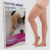 Meia Sigvaris 7/8 Style Transparência Ever Sheer 20-30mmhg