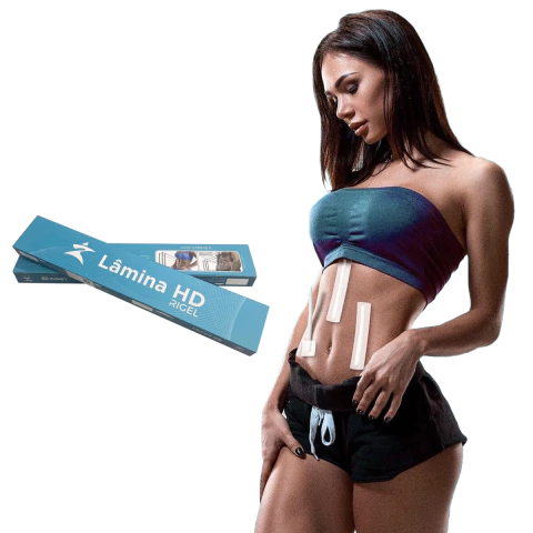 Lamina Canaleta De Silicone Cirurgia De Lipo HD Rigel 3 Un