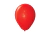 Globo Perlado Rojo 12" x50 - comprar online