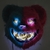 Máscara Teddy Peluche Bi-Color LED