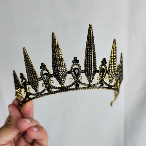 Corona de Metal Premium Gold/Black