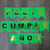 Banderín Premium Feliz Cumpleaños Verde Flúor