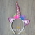 Vincha Unicornio Metalizada - comprar online