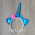Vincha Unicornio Metalizada - tienda online
