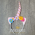 Vincha Unicornio con Flores en internet
